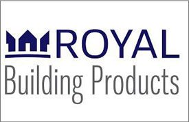 A logo of royal building products